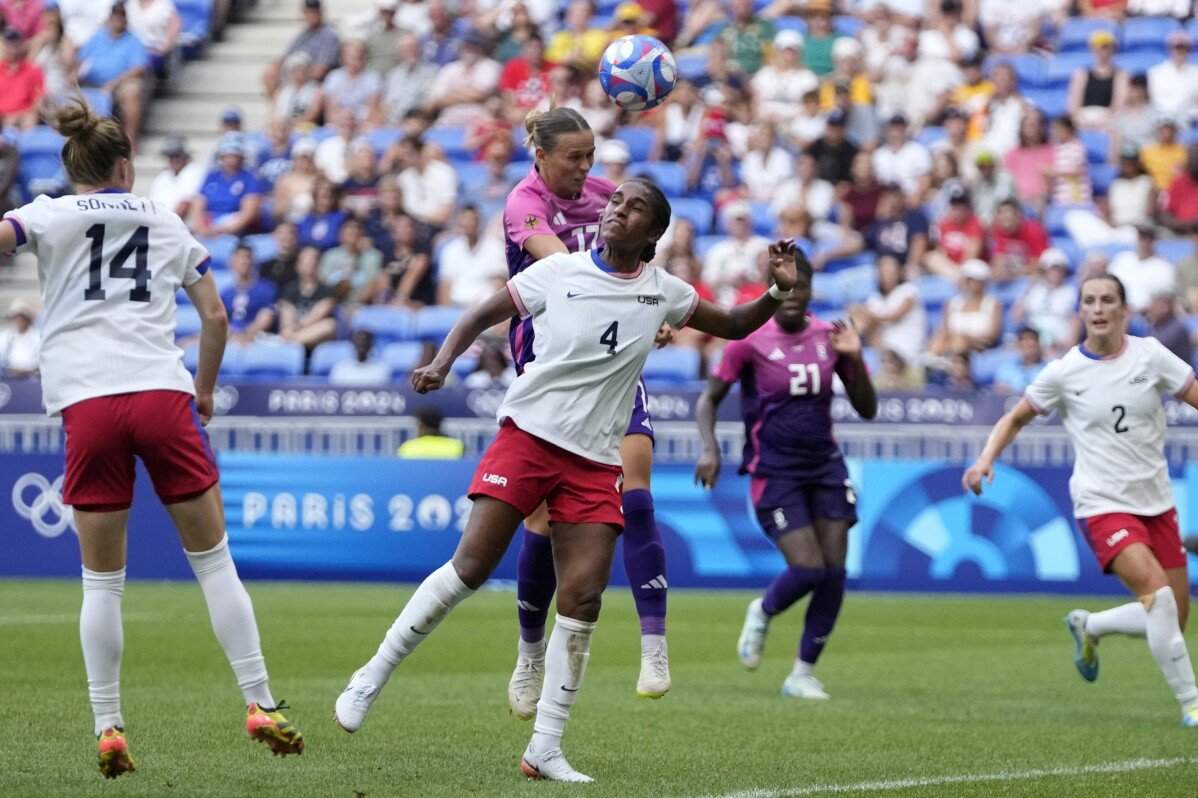 Naomi Girmas herausragende Verteidigung stärkt das USWNT bei den Pariser Olympischen Spielen. 'Niemand kann sie überwinden'